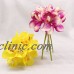6 Heads Real Touch Latex Orchid Artificial Flowers White Wedding Bridal Bouquet   162528175552
